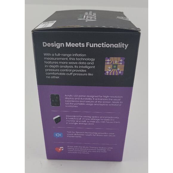 Care Touch VERSA Digital Arm Blood Pressure Monitor - NEW SEALED - Picture 4 of 9